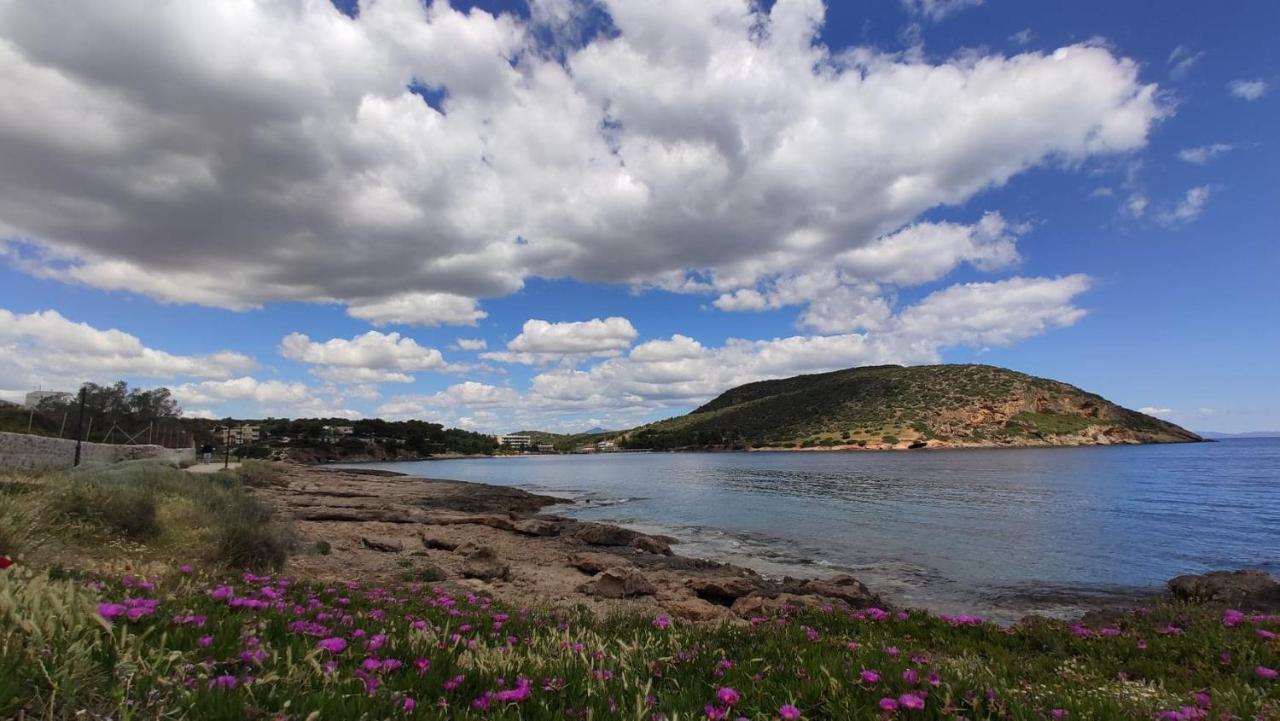 Small House Great View In Porto-Rafti Gulf Porto Rafti Bagian luar foto