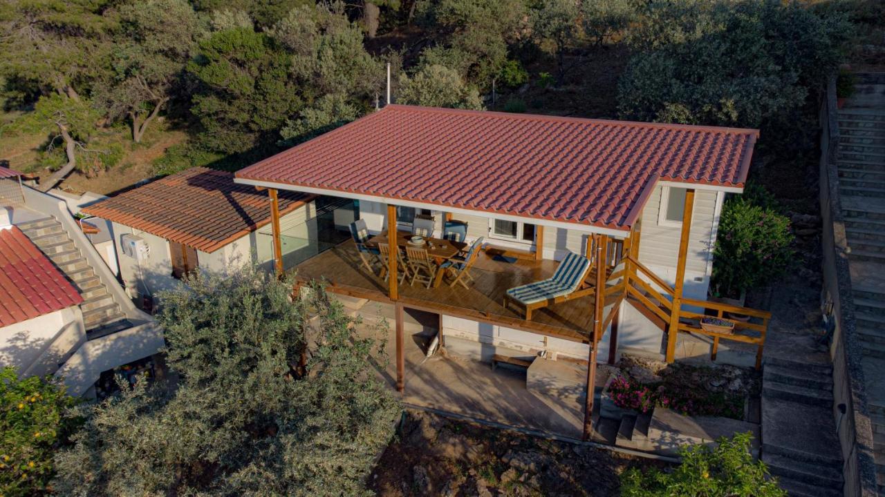 Small House Great View In Porto-Rafti Gulf Porto Rafti Bagian luar foto